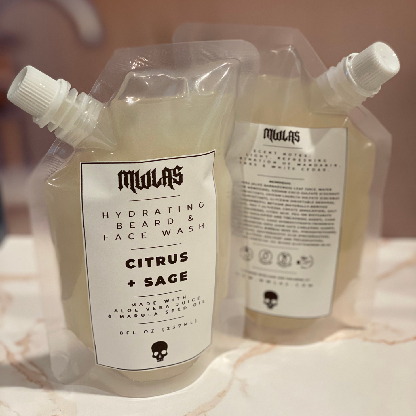 CITRUS + SAGE Hydrating Beard & Face Wash