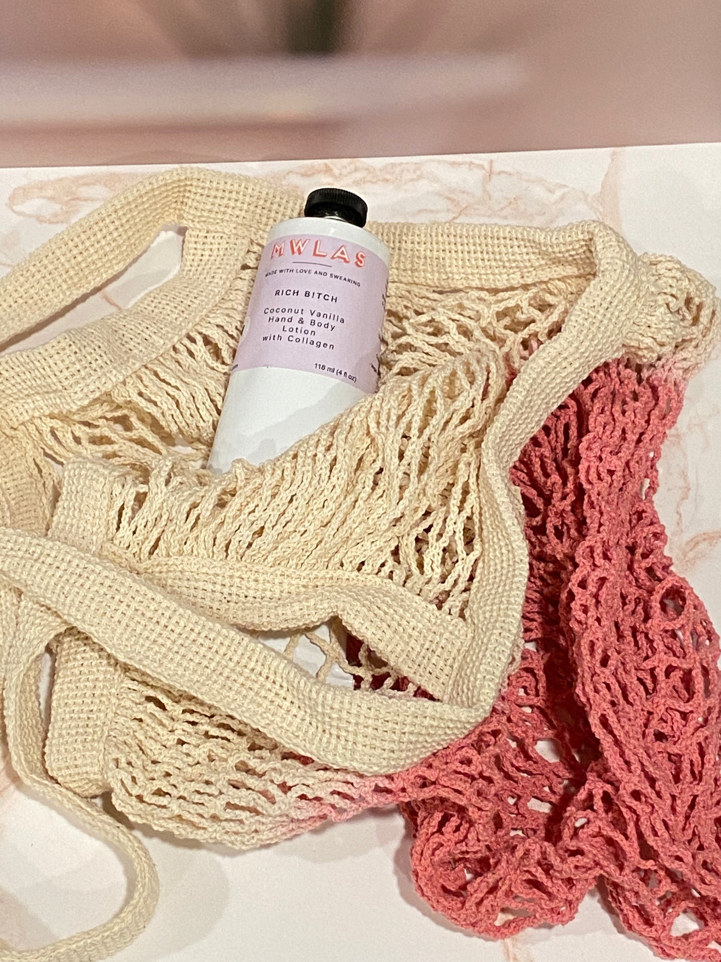 Rich B!tch Coconut Vanilla Hand & Body Lotion | with Collagen