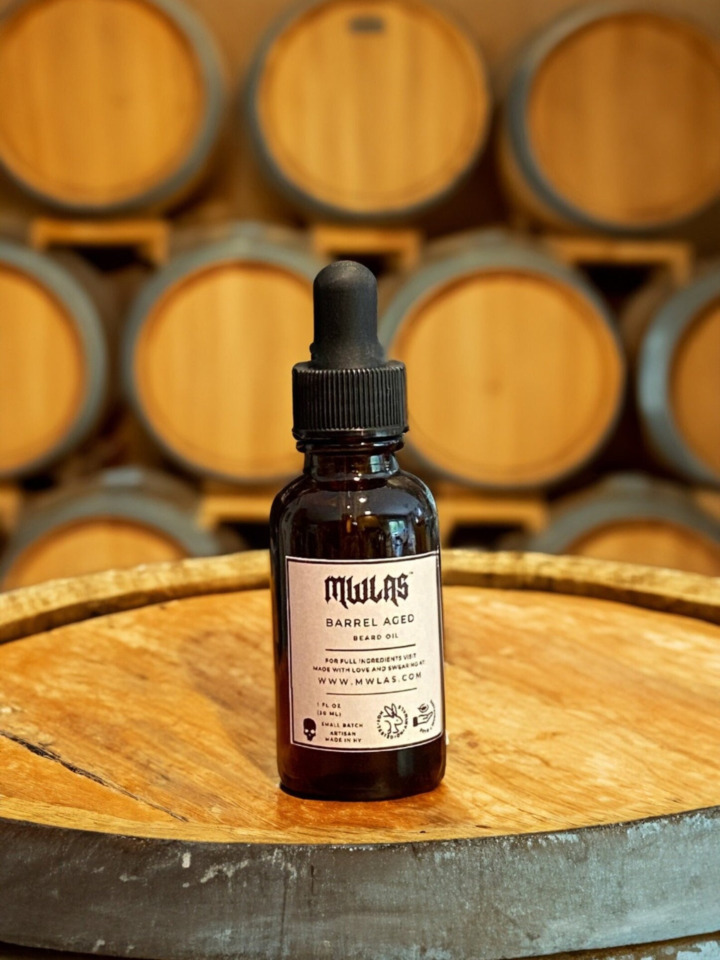 BARREL AGED Beard Oil