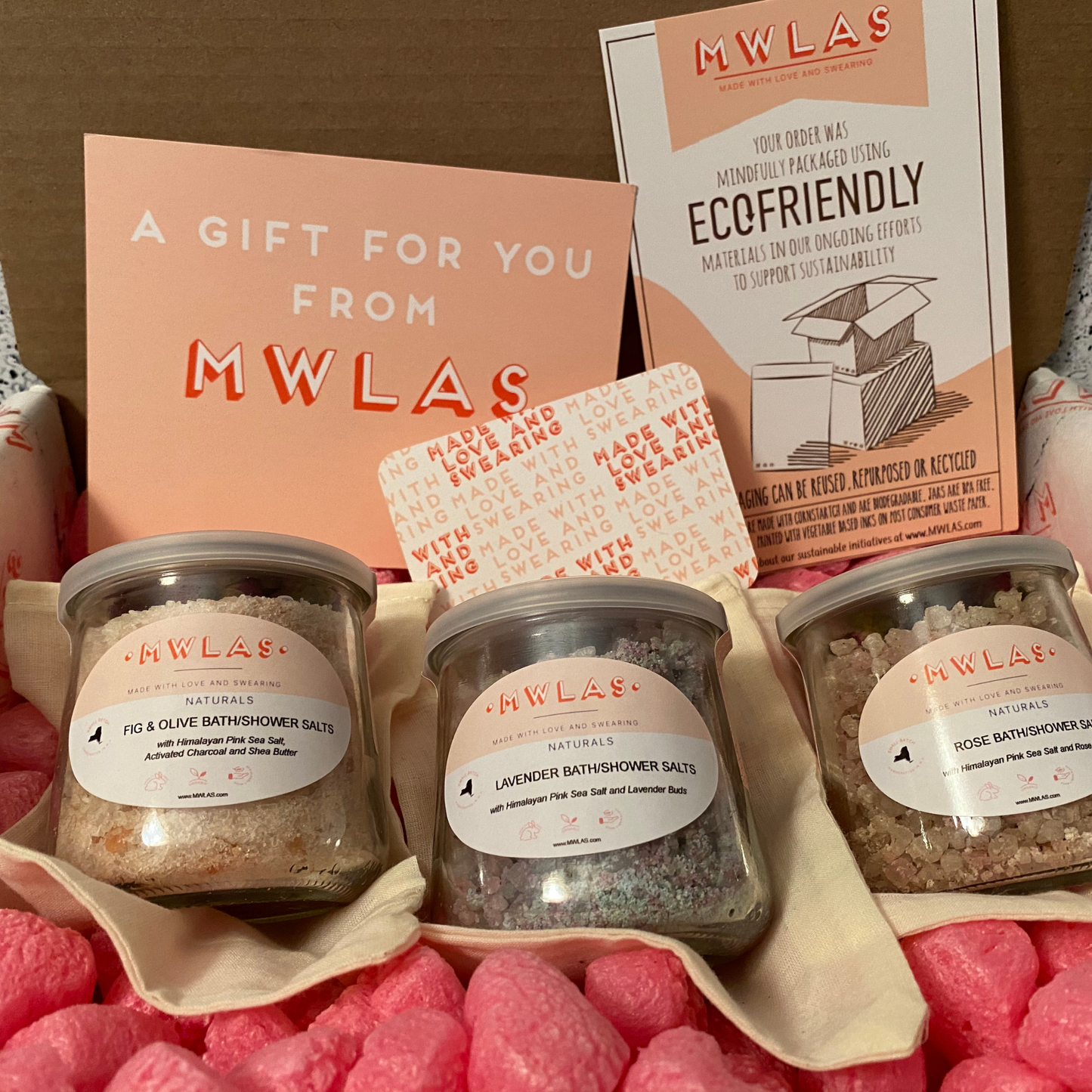 Classic Trio Bath Salts Set