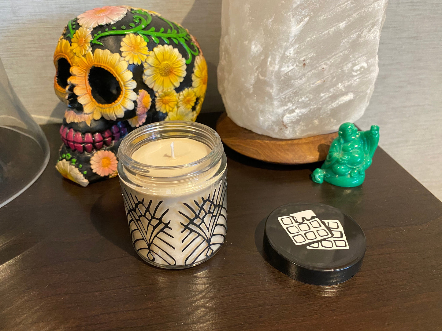 MAPLE SYRUP WAFFLES scented | 4 oz Hand Poured Soy Wax Candle