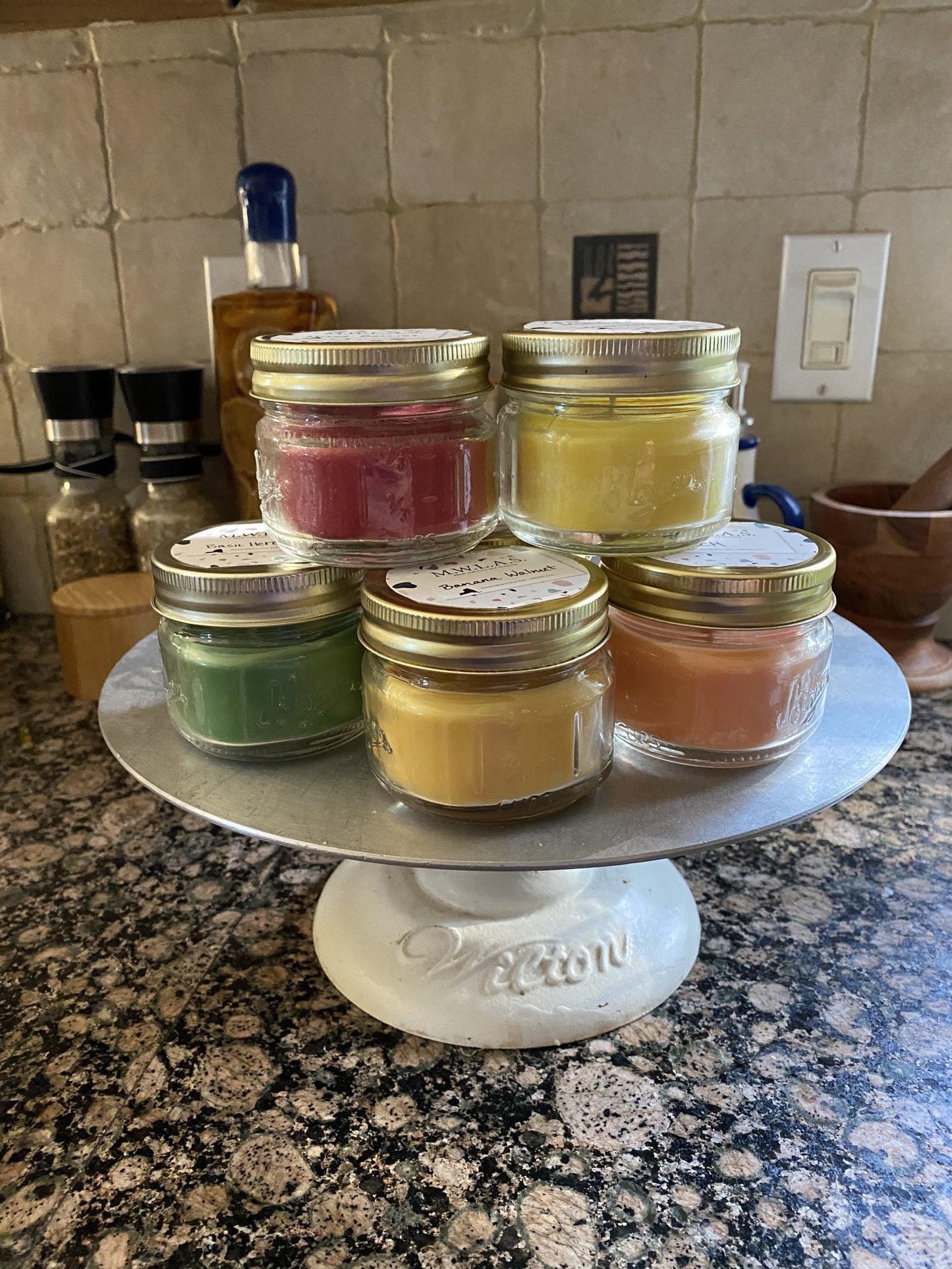 LEMON MERINGUE scented | 3 oz Hand Poured Soy Wax Candle