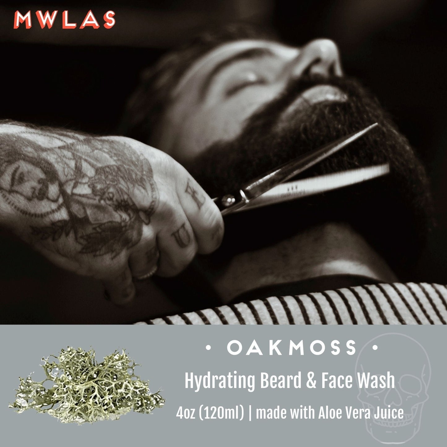 OAKMOSS Hydrating Beard & Face Wash