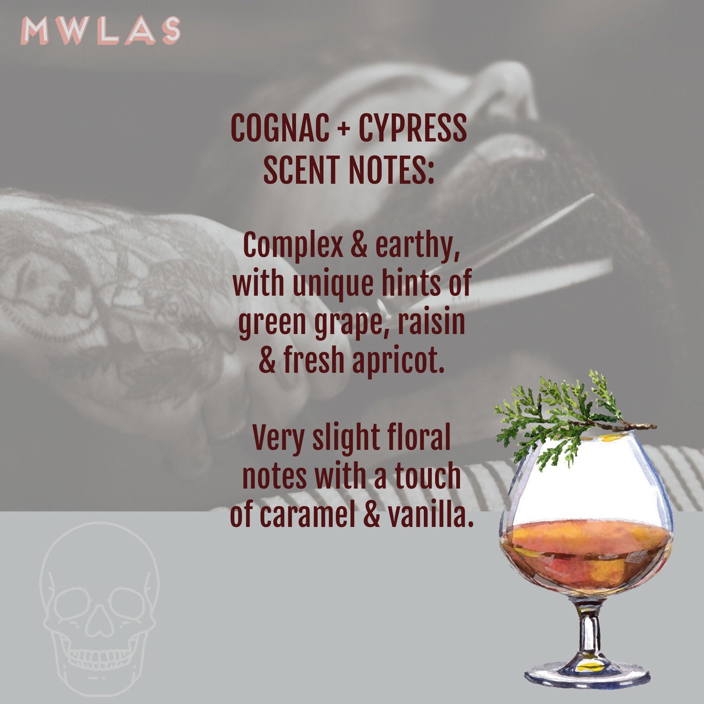 COGNAC + CYPRESS Hydrating Beard & Face Wash