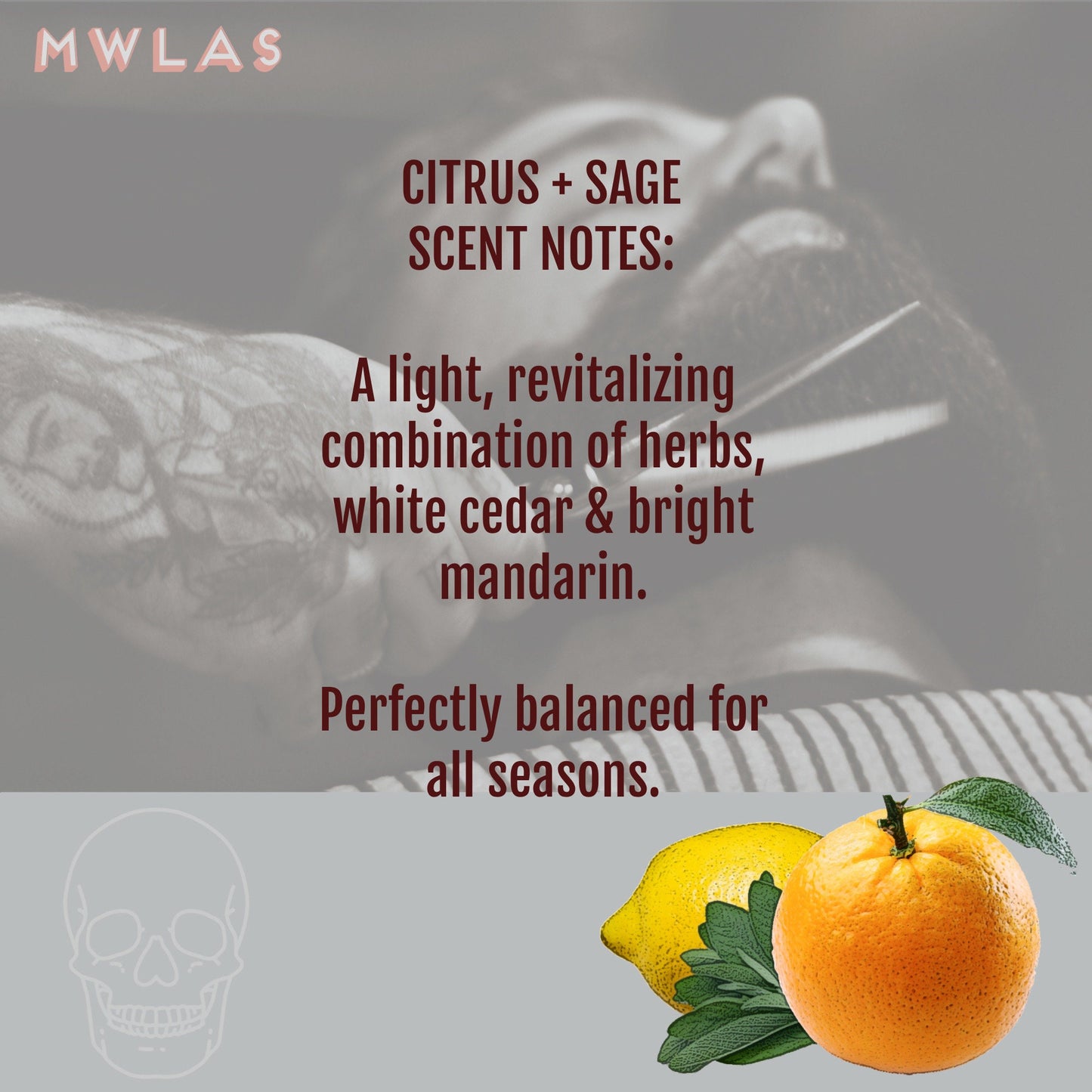 CITRUS + SAGE Hydrating Beard & Face Wash