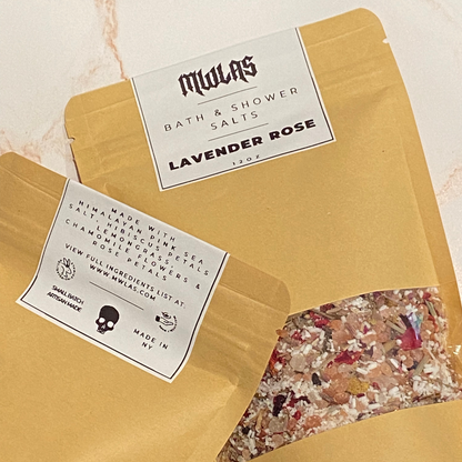 Lavender Rose Bath Salts