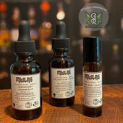Hashish Bud + Black Tea Gemstone Roller Fragrance | The Green Room Series III | 10ml/.3oz