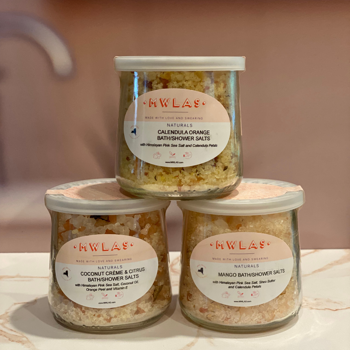 Tropical Trio Bath Salts Set