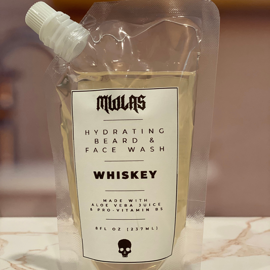 WHISKEY Hydrating Beard & Face Wash