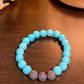 Turquoise Lava Stone Bracelet