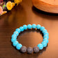 Turquoise Lava Stone Bracelet