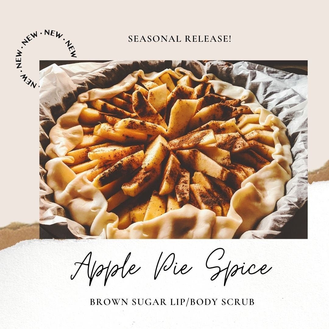 Apple Pie Brown Sugar Scrub