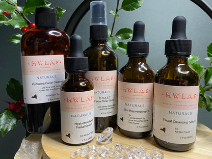 Full Size Customized Skin Care Set | Steps 1-5 | Natural Skin Care Bundle