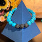 Turquoise Lava Stone Bracelet