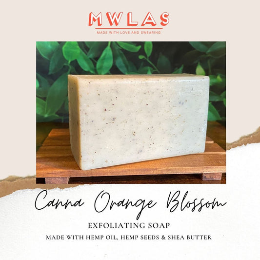 Canna Orange Blossom Soap | 10oz bar with bag