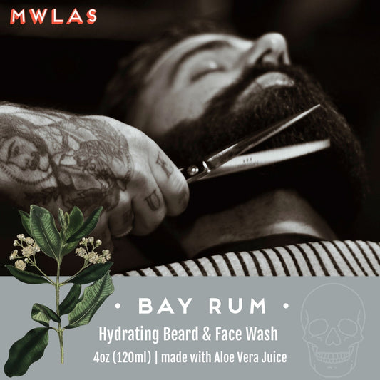BAY RUM Hydrating Beard & Face Wash